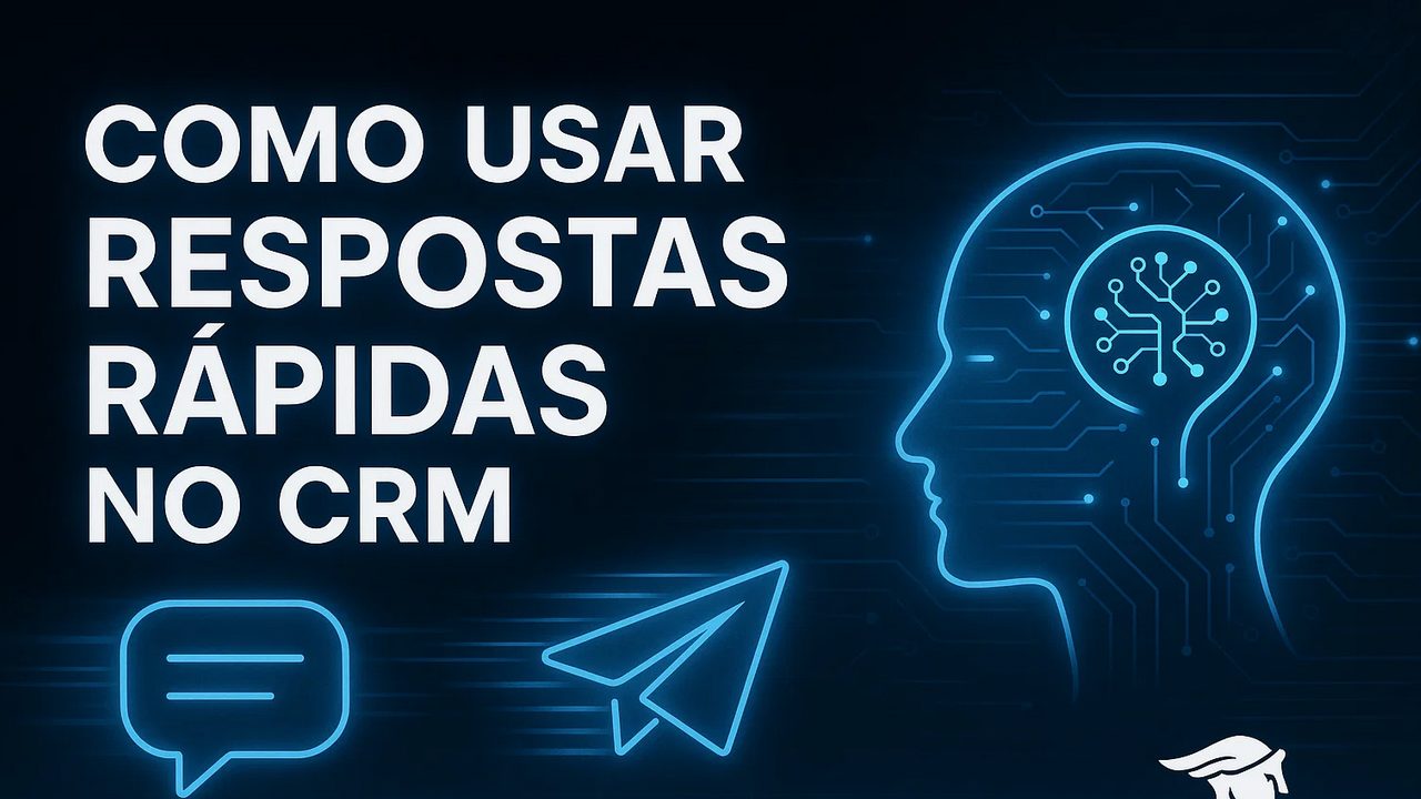 Como usar respostas rápidas no CRM